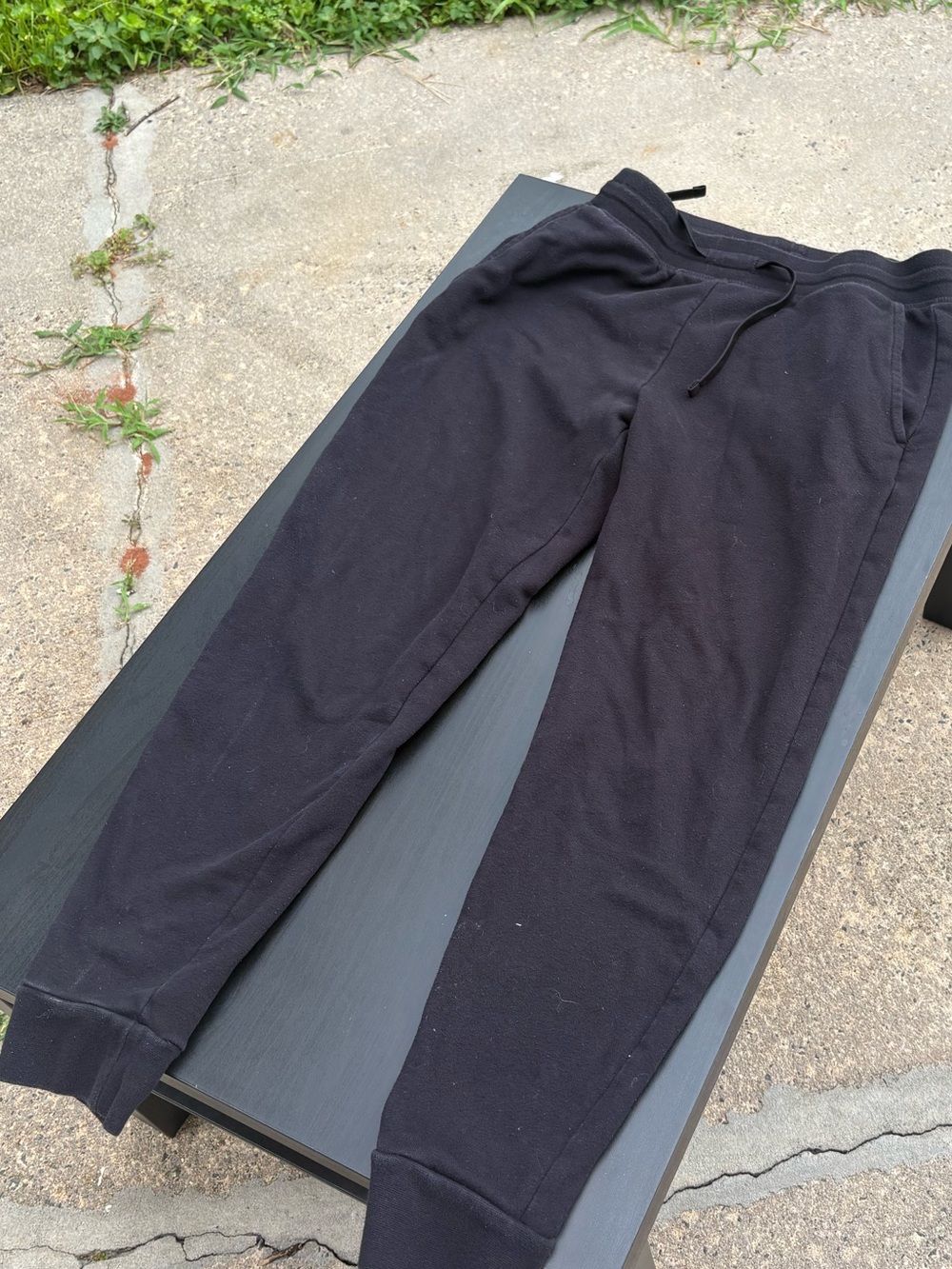 tek gear Black Men's Jogger Sweatpants - Drawstring Waist